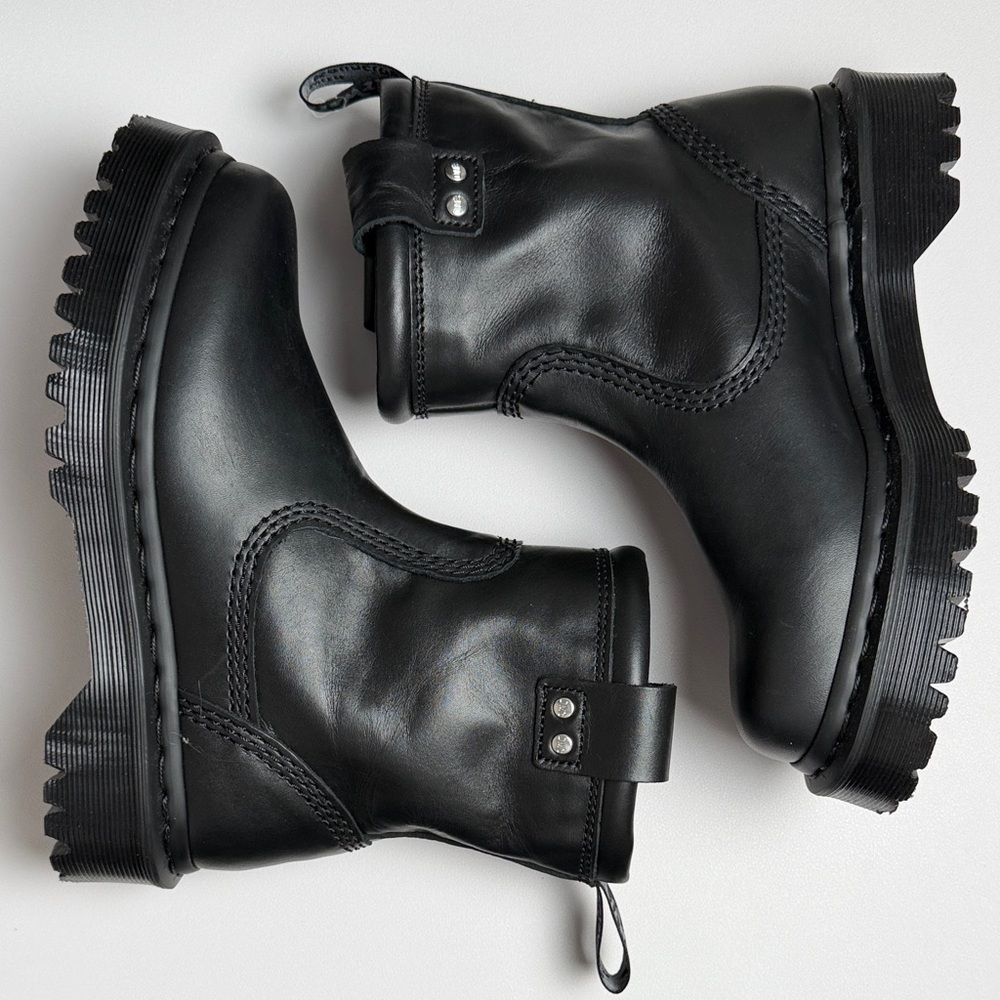 Dr. Martens Black Kids Boots